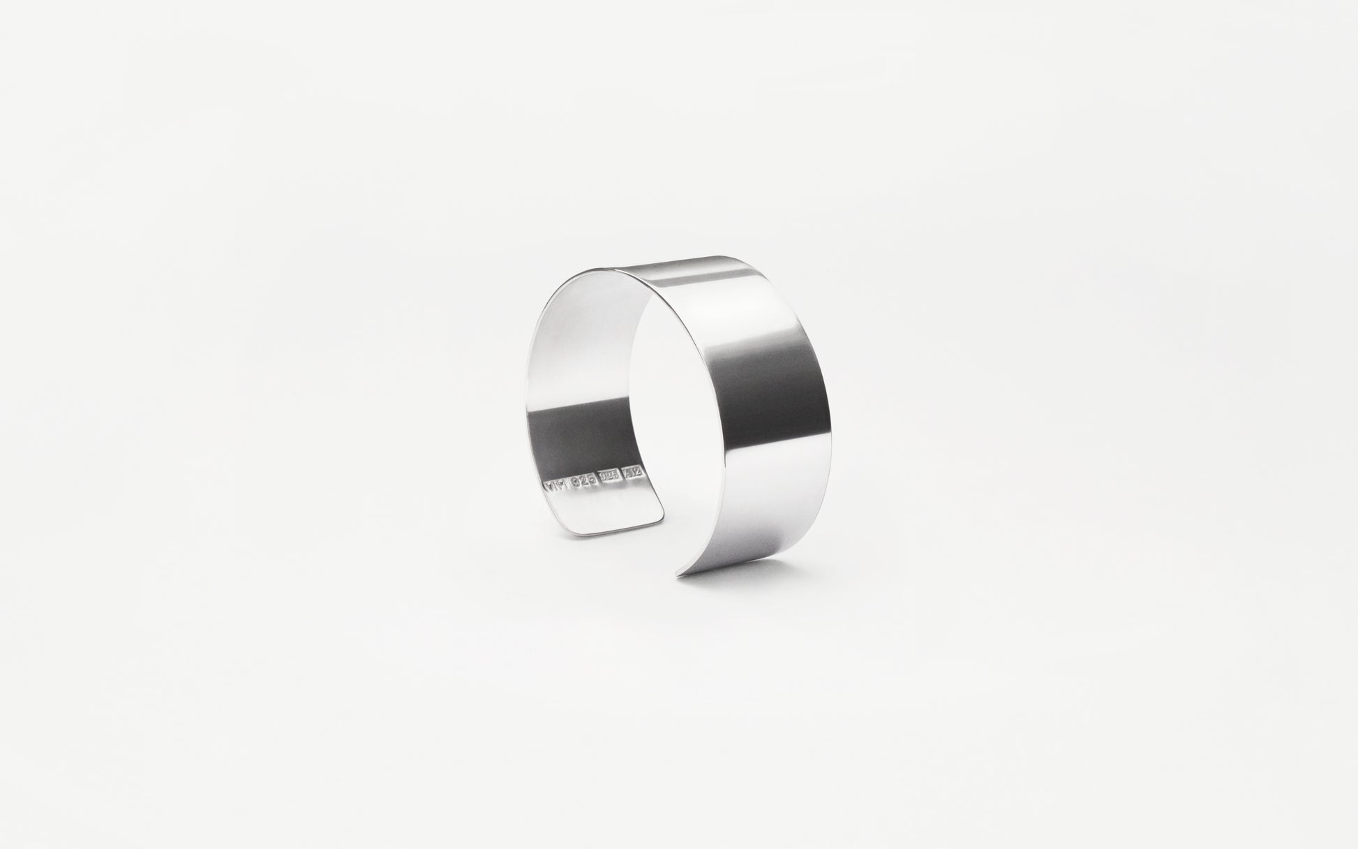 MH 925 Arc Cuff I recycled sterling silver minimalist design