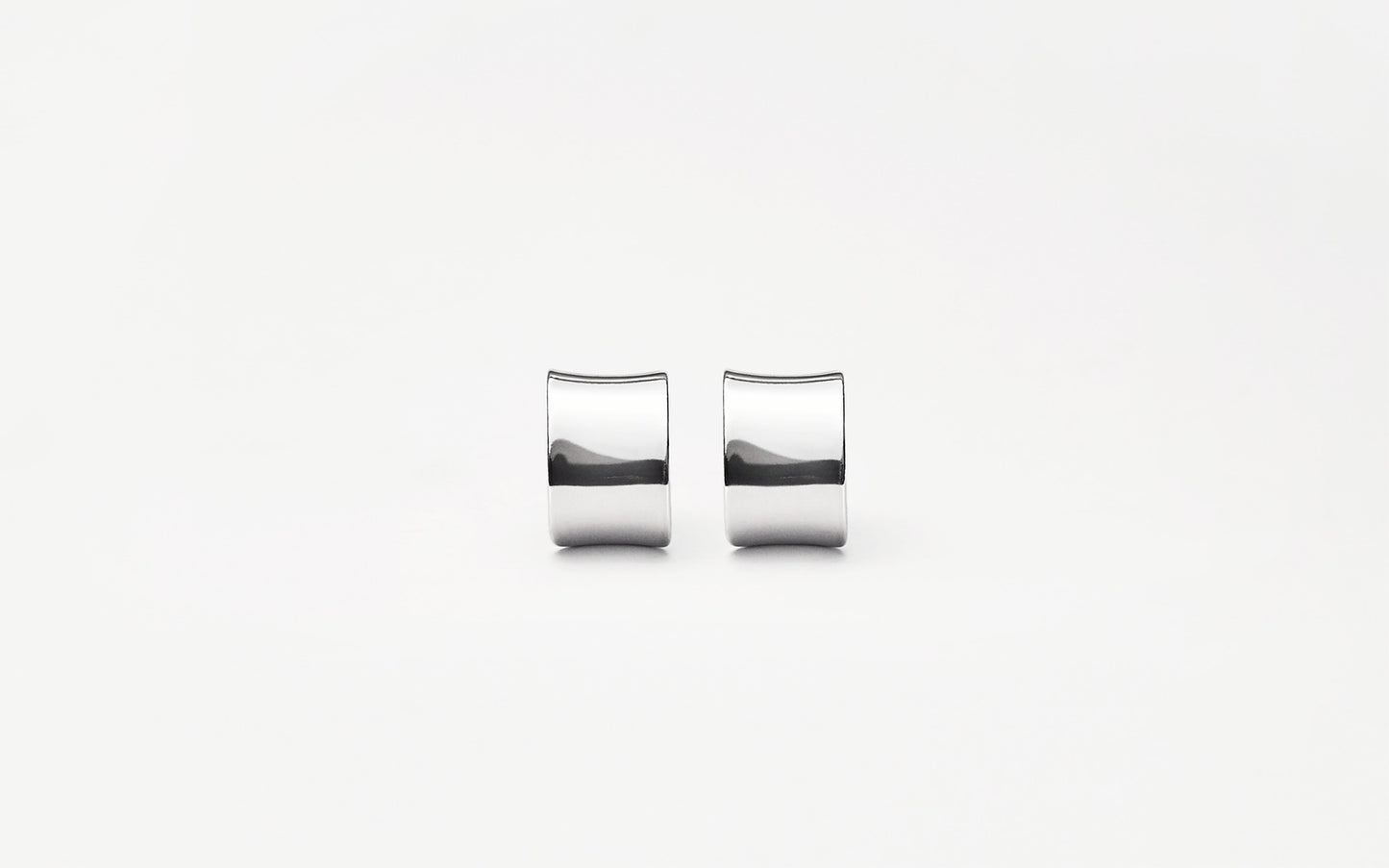 MH 925 Arc Earrings II recycled sterling silver minimalist design