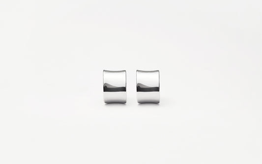 MH 925 Arc Earrings II recycled sterling silver minimalist design
