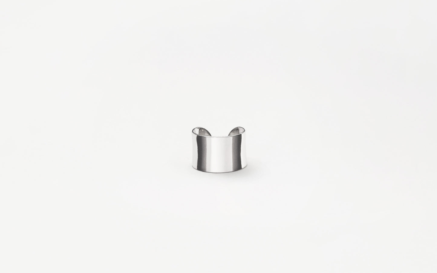 MH 925 Arc Ring recycled sterling silver minimalist design
