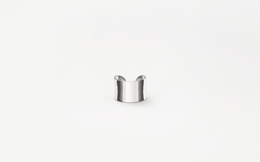 MH 925 Arc Ring recycled sterling silver minimalist design