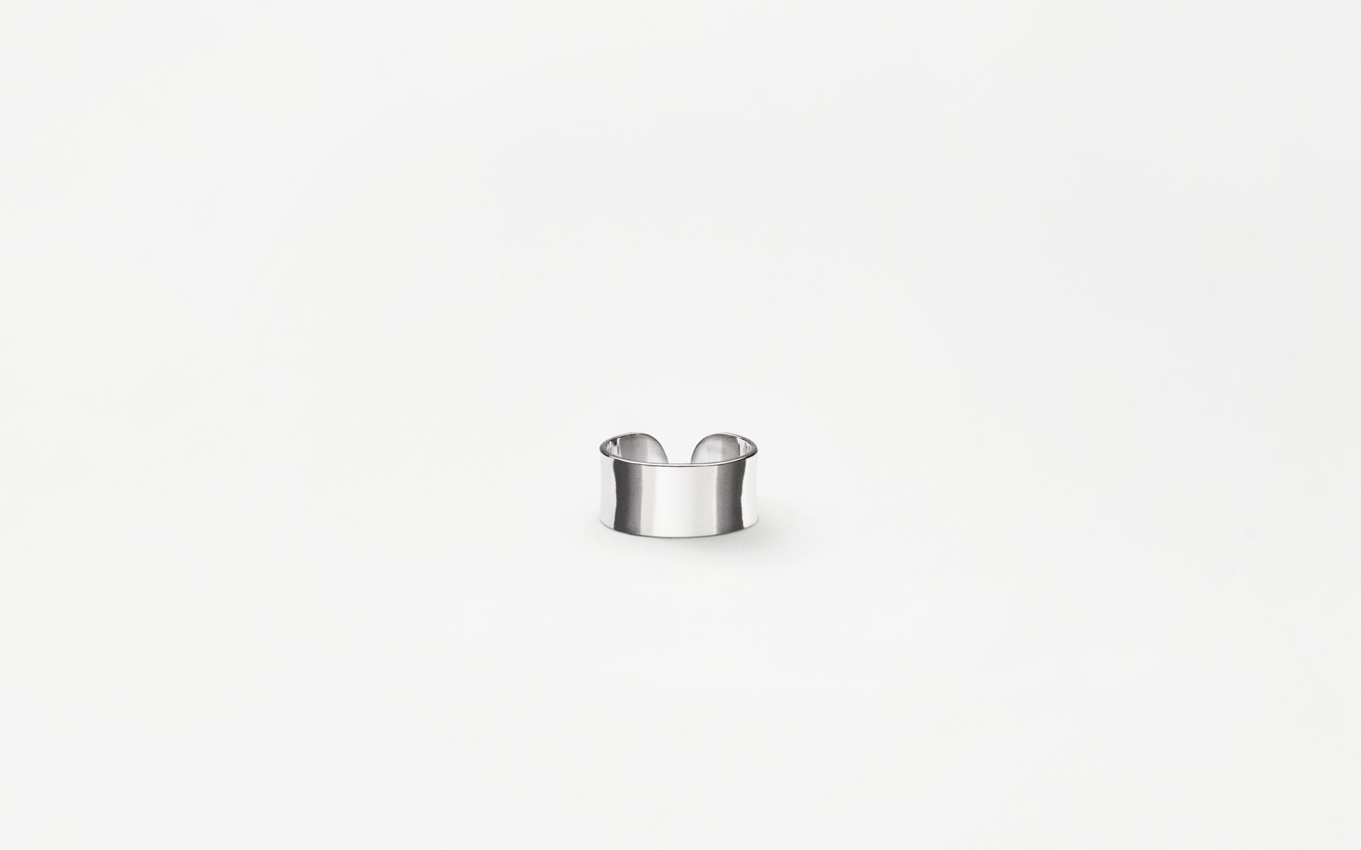 MH 925 Arc Ring Narrow recycled sterling silver minimalist design