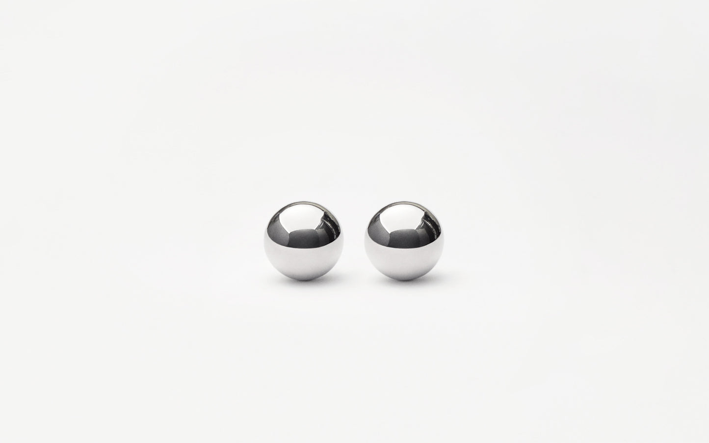 MH 925 Ellipse Earrings II recycled sterling silver minimalist design