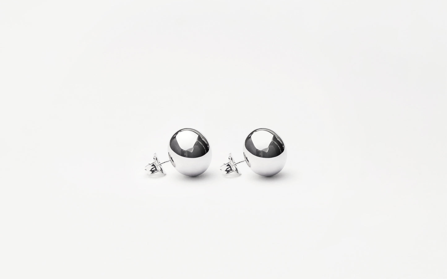 Ellipse Earrings II silver detail handcrafted Stockholm