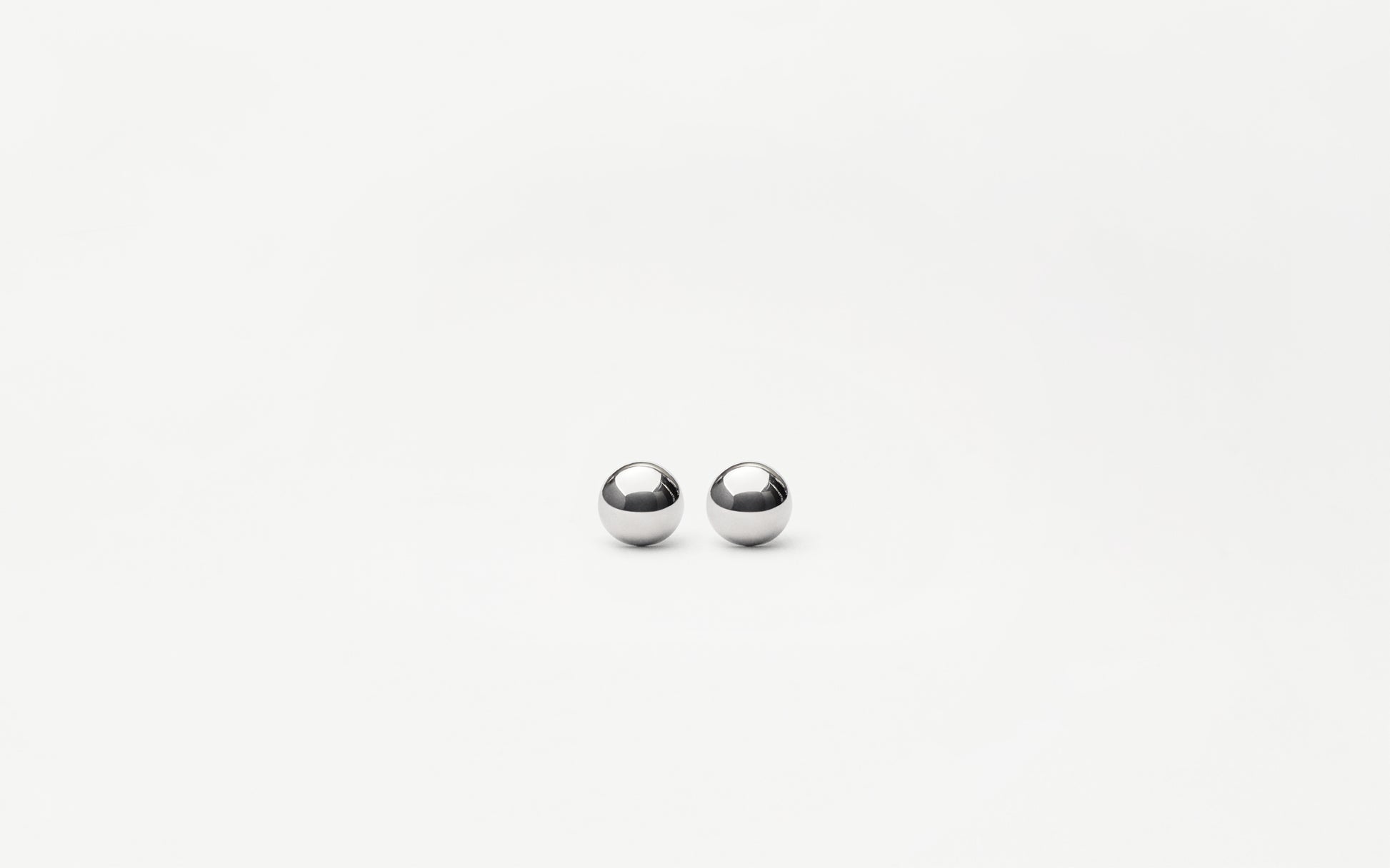 MH 925 Ellipse Earrings I recycled sterling silver minimalist design