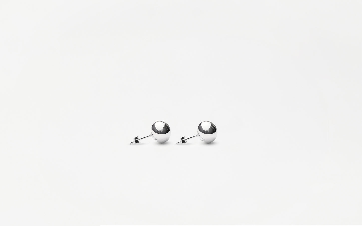 Ellipse Earrings I silver detail handcrafted Stockholm