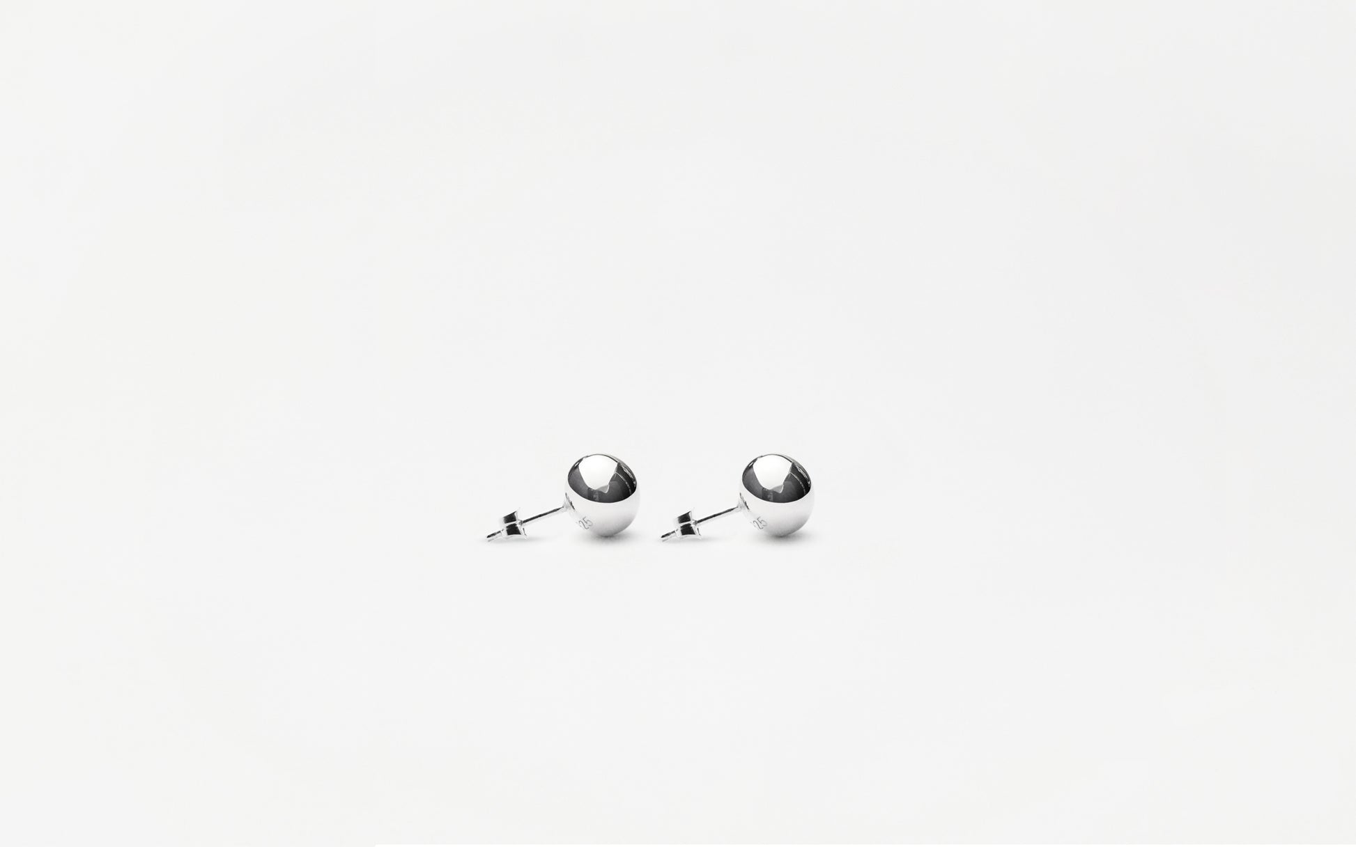Ellipse Earrings I silver detail handcrafted Stockholm