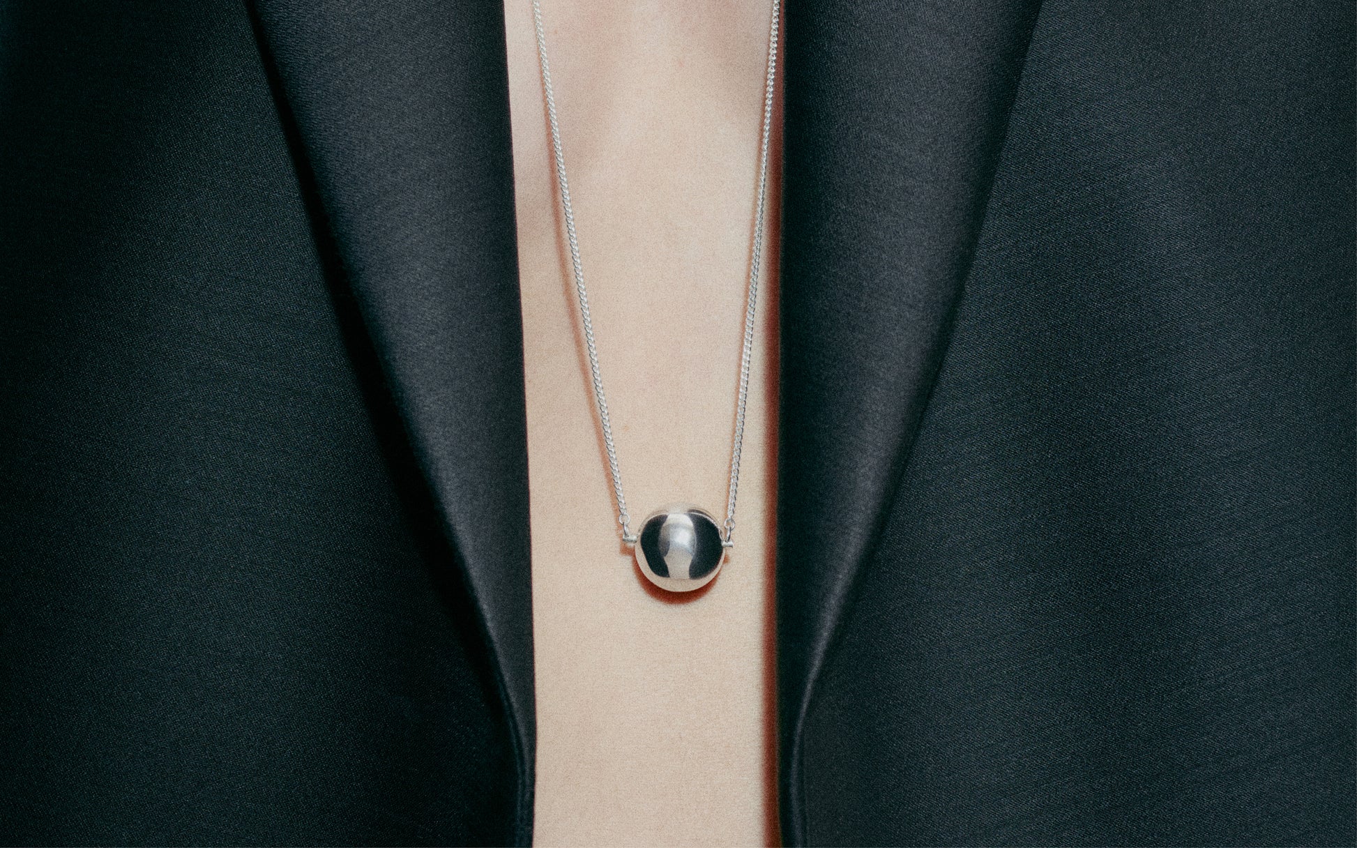 MH 925 Orb Necklace lifestyle campaign image