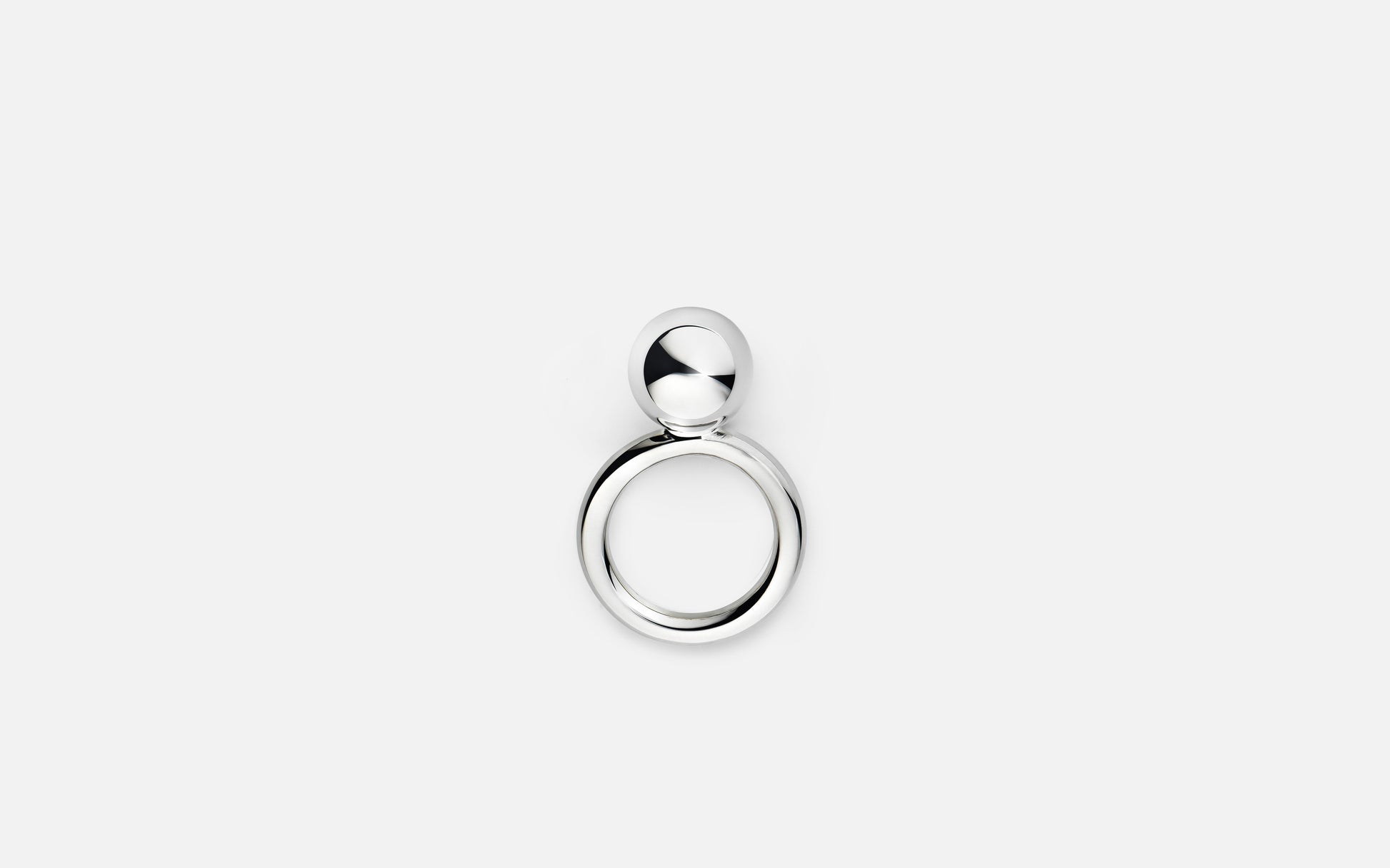 MH 925 In Orbit Ring recycled sterling silver minimalist design