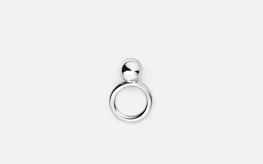 MH 925 In Orbit Ring recycled sterling silver minimalist design
